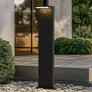 Arcchio LED svjetiljka za put Iberion, 90 cm, antracit, senzor, Crno, Aluminij