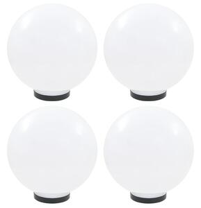 VidaXL LED kuglaste svjetiljke 4 kom 30 cm PMMA