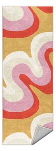 Žuta /ružičasta periva staza 60x230 cm Raspberry Creamsicle – Mila Home