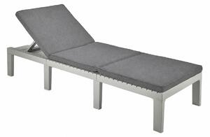 Vrtna ležaljka HAITI s podlogom, 65×195×78cm, bijela I.P.A.E-Progarden