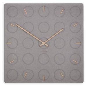 Zidni sat Luxhora Circula Light Grey 11 boja kazaljki
