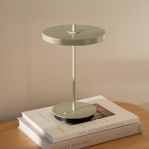 UMAGE LED stolna lampa na baterije Asteria Move glineno smeđa jednobojna, 31cm, prigušiva, Smeđa / hrđa, Dnevni boravak/blagovaonica, Metal