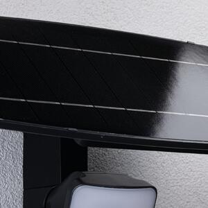 Paulmann Smart Solar Flotas vanjska zidna svjetiljka, antracit, IP65, prigušiva, Crno, Plastika, Zidni reflektor