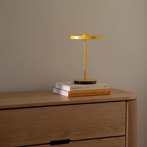 UMAGE LED stolna lampa na baterije Asteria Move sun žuta obična, 31cm, prigušiva, Žuta, Dnevni boravak/blagovaonica, Metal