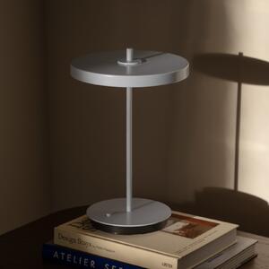 UMAGE LED baterijska stolna lampa Asteria Move mist siva obična, 31cm, prigušiva, Sivo, Dnevni boravak/blagovaonica, Metal
