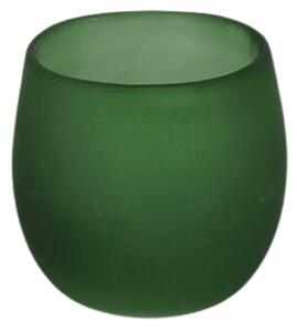 Zeleni stakleni svijećnjak GINNY GREEN - više veličina Veličina: M