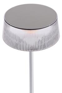 Vanjska stolna svjetiljka bijela uklj. LED s prigušivačem na dodir IP44 - Sammi