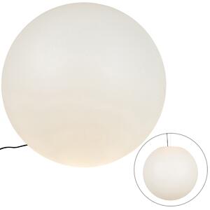 Moderna vanjska svjetiljka bijela 77 cm IP65 - Nura