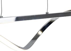 Dizajnerska viseća svjetiljka od čelika uklj. LED s 3-stupanjskom prigušivanjem - Brusilica