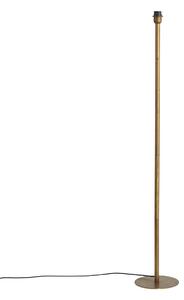 Klasična podna lampa zlatna bez sjenila - Simplo