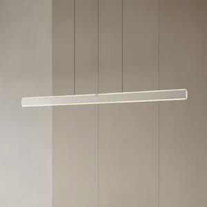 Lucande LED viseća svjetiljka Arvon, boja aluminija, 117 cm, prigušljiva, CCT, prigušiva, Metalik, Dnevni boravak/blagovaonica, Metal