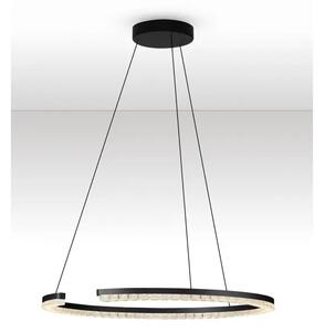 GREAMY LED VISILICA CRNA 30W IP20 3000K TRIAK PRIGUŠLJIVA NL9030954