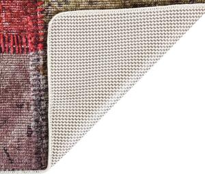 VidaXL Perivi tepih s patchworkom 190 x 300 cm raznobojni protuklizni