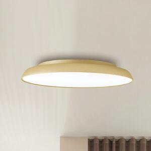 Viokef LED stropna lampa Art, Ø 45 cm, krem-zlatne boje, metal, Zlato / mjed, Dnevni boravak/blagovaonica