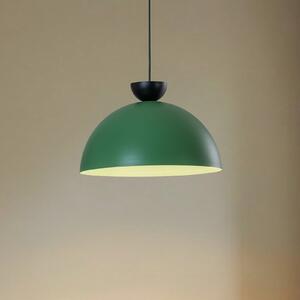 EMIBIG LIGHTING Viseća lampa Lunaro, zelena, Ø 40 cm, metalna, prigušiva, Zelena, Dnevni boravak/blagovaonica, Metal