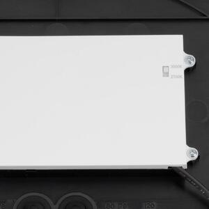 SLV LED stropna svjetiljka Decona, Ø 42 cm, crna, metalna, CCT, prigušiva, Crno, kupaonica, Aluminij