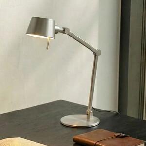 Lucande Silka stolna lampa, 93 cm, nikal, podesiva, E27, Metalik, Dnevni boravak/blagovaonica, Metal