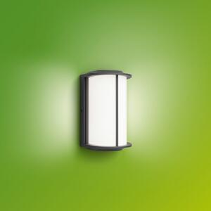 Philips LED vanjska zidna svjetiljka Reese UE, antracit, aluminij, IP44, Crno, Aluminij