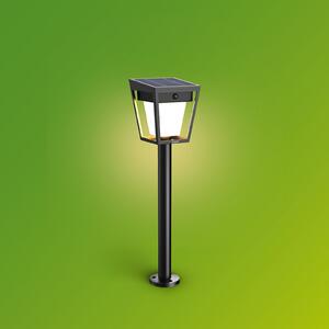 Philips LED solarna svjetiljka za tlo Nissa UE, plastična, IP44, Crno, Plastika