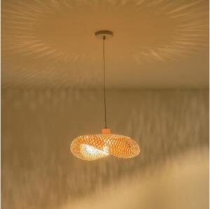 Luster na sajli 1xE27/40W/230V bambus