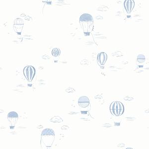 Dječja tapeta Balloons In The Clouds 4 boje
