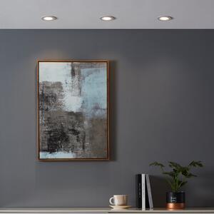 EGLO connect Pametna LED svjetiljka Carosso-Z, Ø 9 cm, bijela, prigušiva, Bijela, Dnevni boravak/blagovaonica, Aluminij