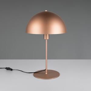 Trio Lighting Stolna lampa Nola, boja kave, visina 45 cm, metalna, Smeđa / hrđa, Dnevni boravak/blagovaonica, Metal