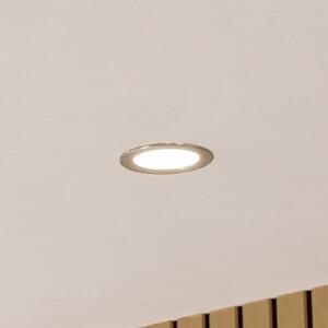 EGLO connect Smart LED ugradbena svjetiljka Fueva 6-Z, siva, Ø 12 cm, prigušiva, Sivo, Dnevni boravak/blagovaonica, Plastika