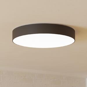 EGLO connect Pametna LED stropna svjetiljka Gallizzi-Z, crna, Ø49 cm, prigušiva, Crno, Dnevni boravak/blagovaonica, Plastika