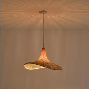 Luster na sajli CALYPSO 1xE27/40W/230V bambus