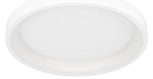 EGLO connect Smart-LED stropna svjetiljka Loretello-Z, okrugla, bijela, prigušiva, Bijela, Dnevni boravak/blagovaonica, Metal