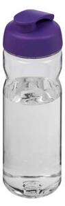 Clear Water Bottle with Flip Lid