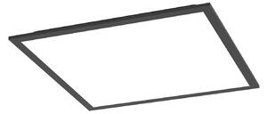 EGLO connect LED stropna svjetiljka Moradillo-Z, crna, 39 cm, prigušiva, Crno, Dnevni boravak/blagovaonica, Metal