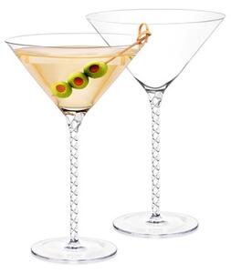 Čaša za martini, kristalno staklo, 200ml, 2 kom