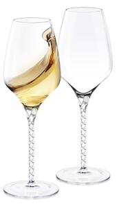 Čaša za vino, kristalno staklo, 600 ml, 2 kom