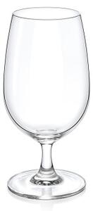Čaša za vodu, kristalno staklo, 420ml, 6 kom