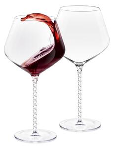 Čaša za vino, kristalno staklo, 950ml, 2 kom