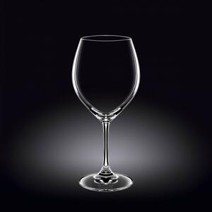 Čaša za vino, kristalno staklo, 620ml, 6 kom