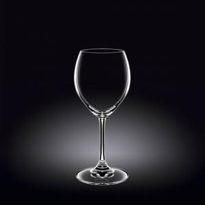 Čaša za vino, kristalno staklo, 360ml, 6 kom