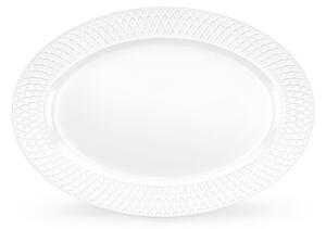 Ovalni Tanjur Diamond, Porculan, 350x250mm