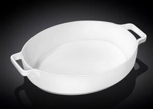 Posuda za pečenje s ručkama, 2.73L, Porculan, 350x240x75mm