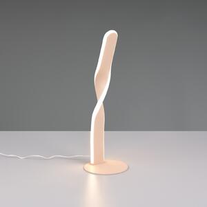 Reality Leuchten LED stolna lampa Ginko, pijesak, metal, visina 40,5 cm, Bež, Dnevni boravak/blagovaonica, Metal