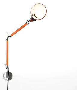 TOLOMEO MICRO ZIDNA LAMPA S NOSAČEM KOMPLET NARANČASTA E14 A010960 + A025150 AR010960+AR025150