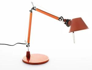 TOLOMEO MICRO STOLNA SVJETILJKA METAL NARANČASTA E14 SA POSTOLJEM A011860 AR011860