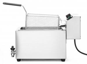 Električna Friteza XL Profi Line z Odtočno Pipo 10Ltr, 400V/6600W (300x680x420mm)