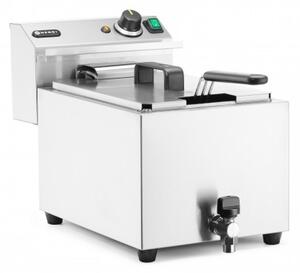 Električna Friteza XL Profi Line z Odtočno Pipo 10Ltr, 400V/6600W (300x680x420mm)