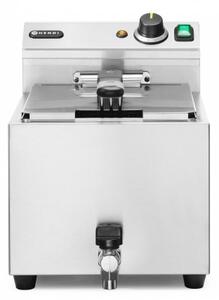 Električna Friteza XL Profi Line z Odtočno Pipo 10Ltr, 400V/6600W (300x680x420mm)