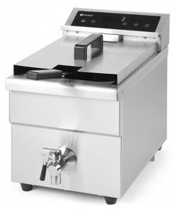 Indukcijska Friteza z Odtočno Pipo 8L, 230V/3500W, (288x619x408mm)