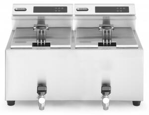 Digitalna Električna Friteza Profi Line z Odtočno Pipo 16L, 230V/7000W, (605x515x350mm)