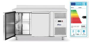 Zamrzivač Pult, Dvostruka Vrata, Artika, 280L, -22/-17°C, 230V/600W, 1360x700x910mm